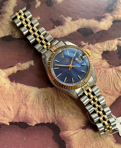 rolex day date blue dial gold|rolex oyster perpetual white gold.